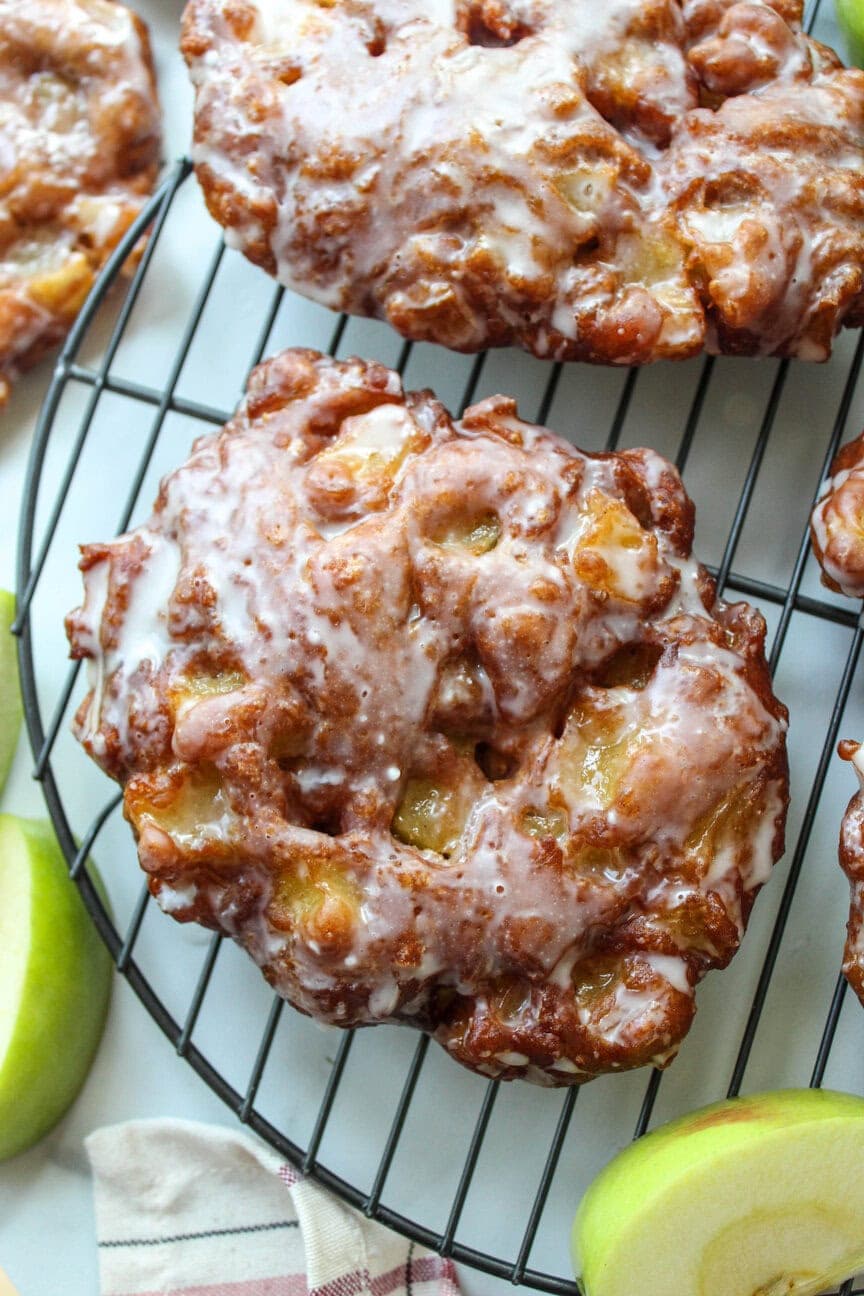 Glazed Apple Fritters